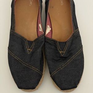 Womens Toms Denim Shoes size 12